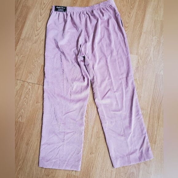 Alfred Dunner Missy Alpine Lodge Corduroy Mid-Rise Short Length Pants sz 14 - Picture 5 of 10